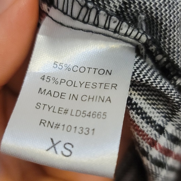 Charlotte Russe plaid blazer jacket/dress - Picture 7 of 9